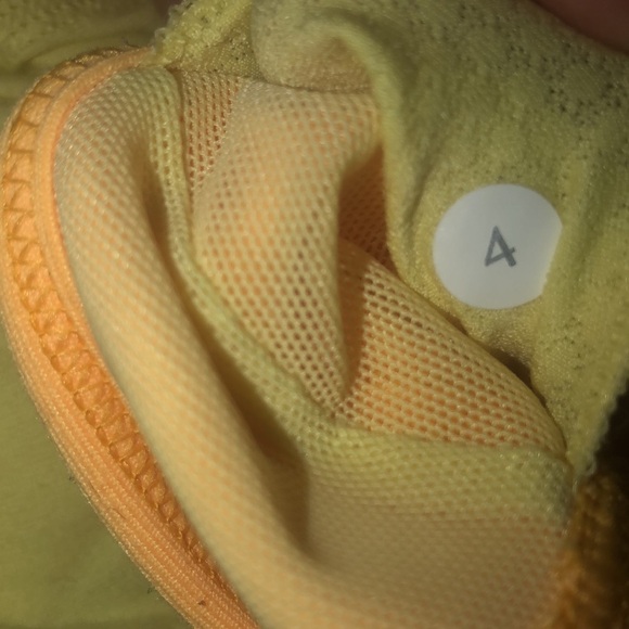 LULULEMON ATHLETICA PRACTICE FREELY TANK IN YELLOW/ LIGHT ORANGE - Picture 6 of 8